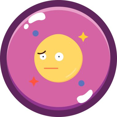 emoji simgesi, moda biçimi, vektör