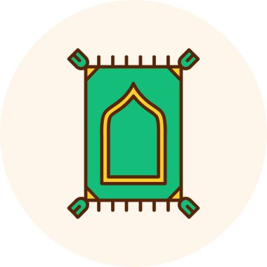 İslami simge vektör illüstrasyonu