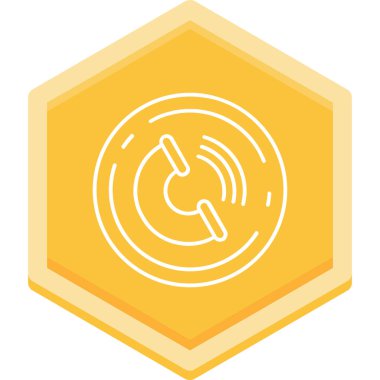 Kablosuz. Web simgesi basit illüstrasyon