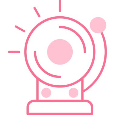 Hafif ağ simgesi vektör illüstrasyonu