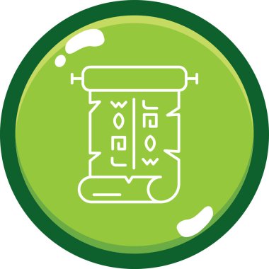 Modern bir su damlası simgesinin vektör çizimi