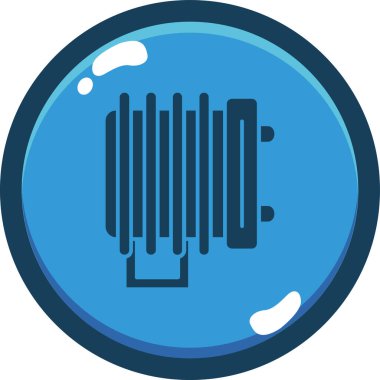 Müzik simgesi vektör illüstrasyonu