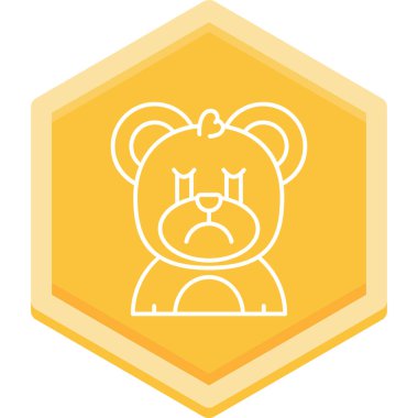 Modern simgenin vektör illüstrasyonu