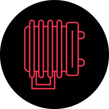 Modern b 'nin vektör illüstrasyonunda müziğin eksik simgesi