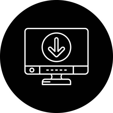 seo modern simgesinin vektör illüstrasyonu