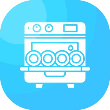 Mutfak simgesi, vektör illüstrasyonu