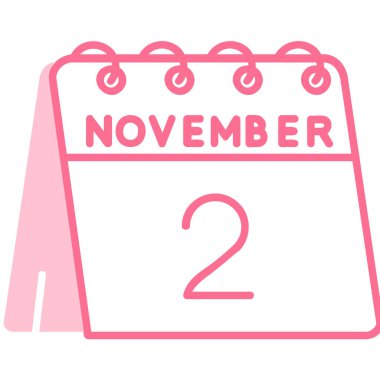 1 Ekim takvim simgesi tasarımı