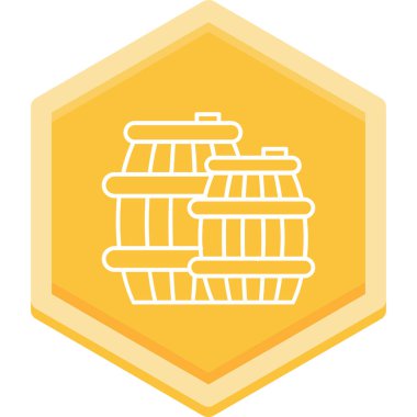 Bir besin simgesinin vektör illüstrasyonu