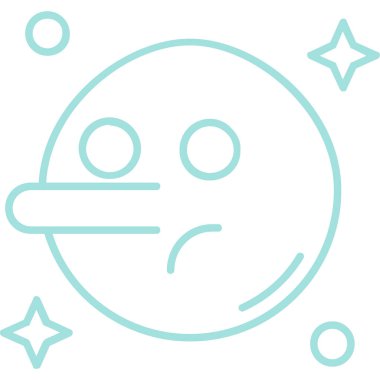 üzgün yüz ifadesi, illüstrasyon, vektör, beyaz arkaplanda.