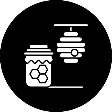 bal simgesinin vektör illüstrasyonu