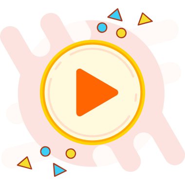 Müzik simgesinin vektör illüstrasyonu