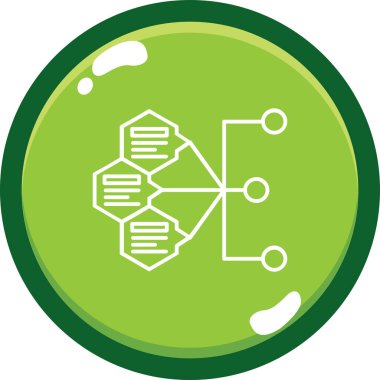 veri paylaşım simgesi vektör illüstrasyonu