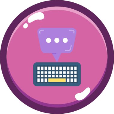 kabarcık sohbet ileti simgesi Doldurulmuş dış hat biçimi