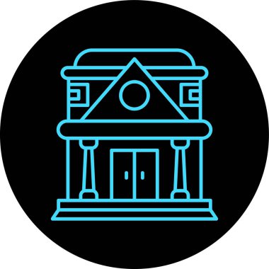 vektör oluşturma simgesi, basit illüstrasyon