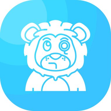 Sevimli ayı yüzlü, kocaman gülümsemeli..