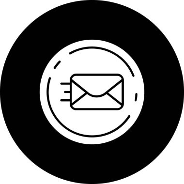 İleti vektör illüstrasyon tasarımı içeren zarf