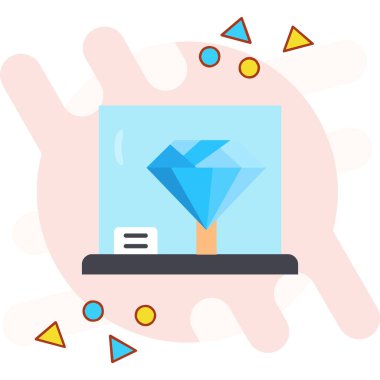 imleç vektör çizimine sahip dizüstü bilgisayar ve imleç