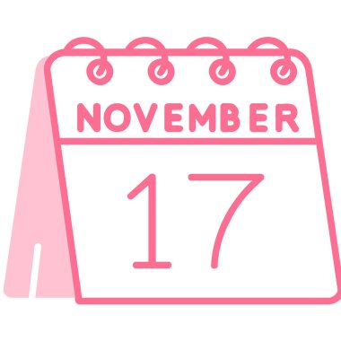 Takvim simgesi tasarımı, vektör illüstrasyonu