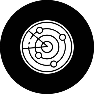 Modern bir simgenin vektör illüstrasyonu