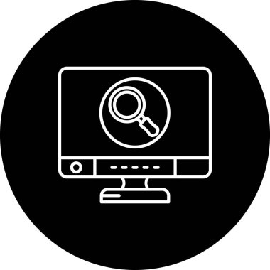 bilgisayar simgesi, vektör illüstrasyonu