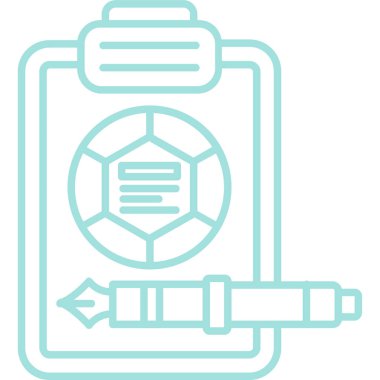 Modern simgenin vektör illüstrasyonu