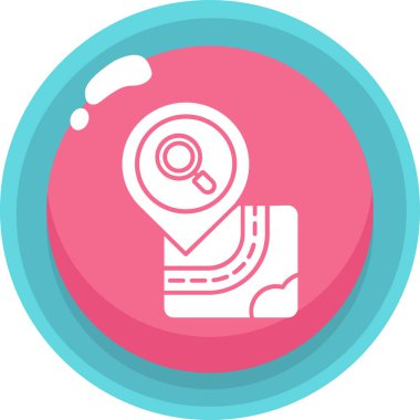 seo modern simgesinin vektör illüstrasyonu