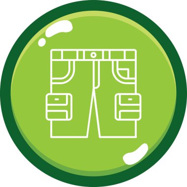 Modern simgenin vektör illüstrasyonu