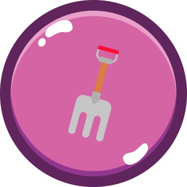 Çizgi film fırçasının vektör çizimi