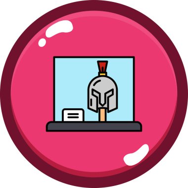 Bilgisayar faresi simgesi. Web için bilgisayar fare vektör simgesinin özet çizimi