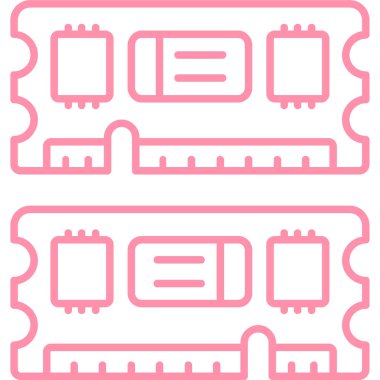 Pembe ve beyaz bir arkaplanın vektör çizimi