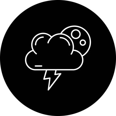 vektör Bulut simgesi illüstrasyonu