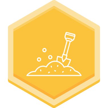 Modern simgenin vektör illüstrasyonu