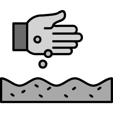 el ve el simgesi vektör tasarımı