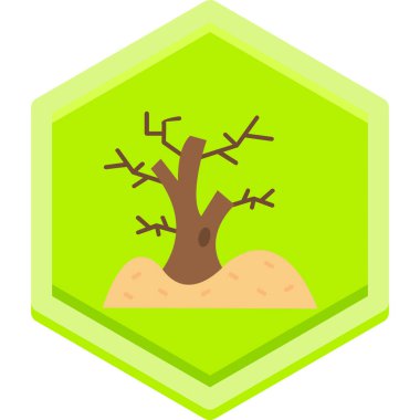 Bitki simgesi. Vektör çizim