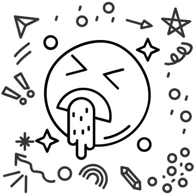 Bir uydunun çizgi simgesi