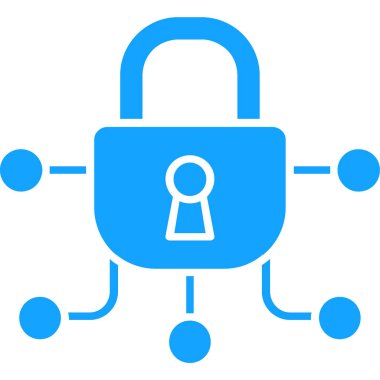 ikon vektör illüstrasyonunu kilitle