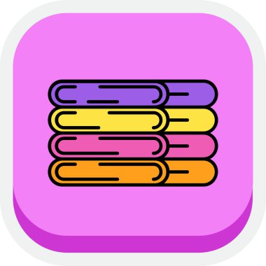 kitap simgesi vektör illüstrasyonu