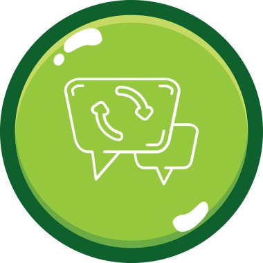 seo modern simgesinin vektör illüstrasyonu