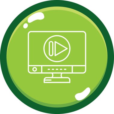 seo modern simgesinin vektör illüstrasyonu