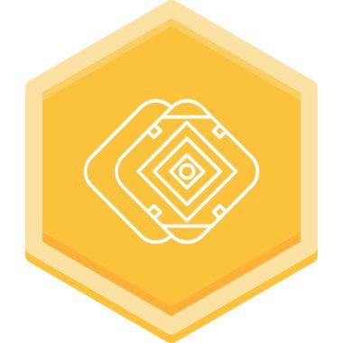 Çip simgesi vektör illüstrasyonu