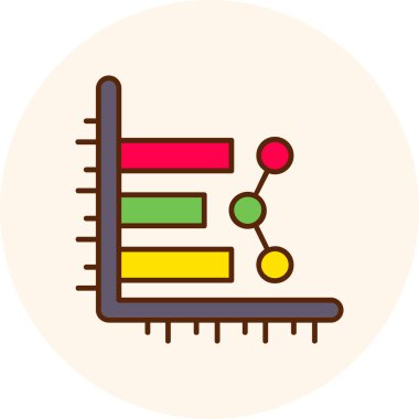 Modern bir simgenin vektör illüstrasyonu