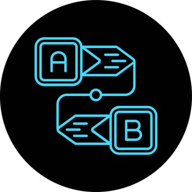 seo modern simgesinin vektör illüstrasyonu