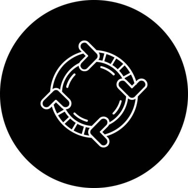 seo modern simgesinin vektör illüstrasyonu