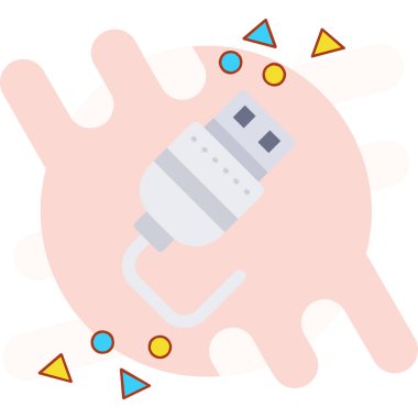 vektör karikatür elektrik karıştırıcı simgesi.