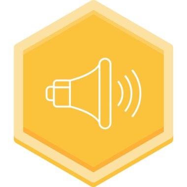 hoparlör vektör illüstrasyonu