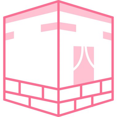 Kutu. Web simgesi basit illüstrasyon