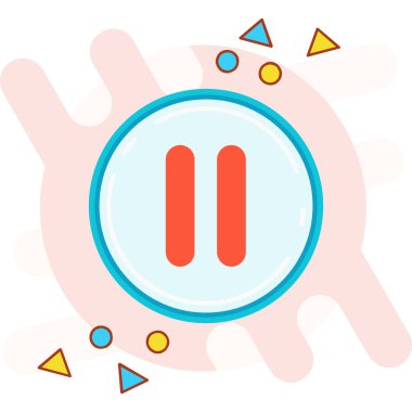 İkonum. Web simgesi basit illüstrasyon