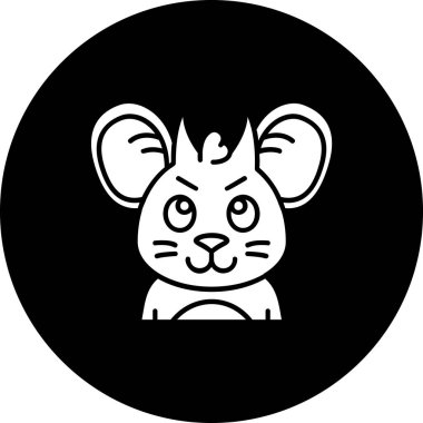 Fare simgesi vektör illüstrasyonu, vektör illüstrasyonu