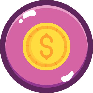 para simgesi vektör çizimi arkaplanda izole