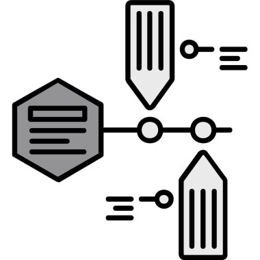 ağ bağlantısı simgesi çizimi